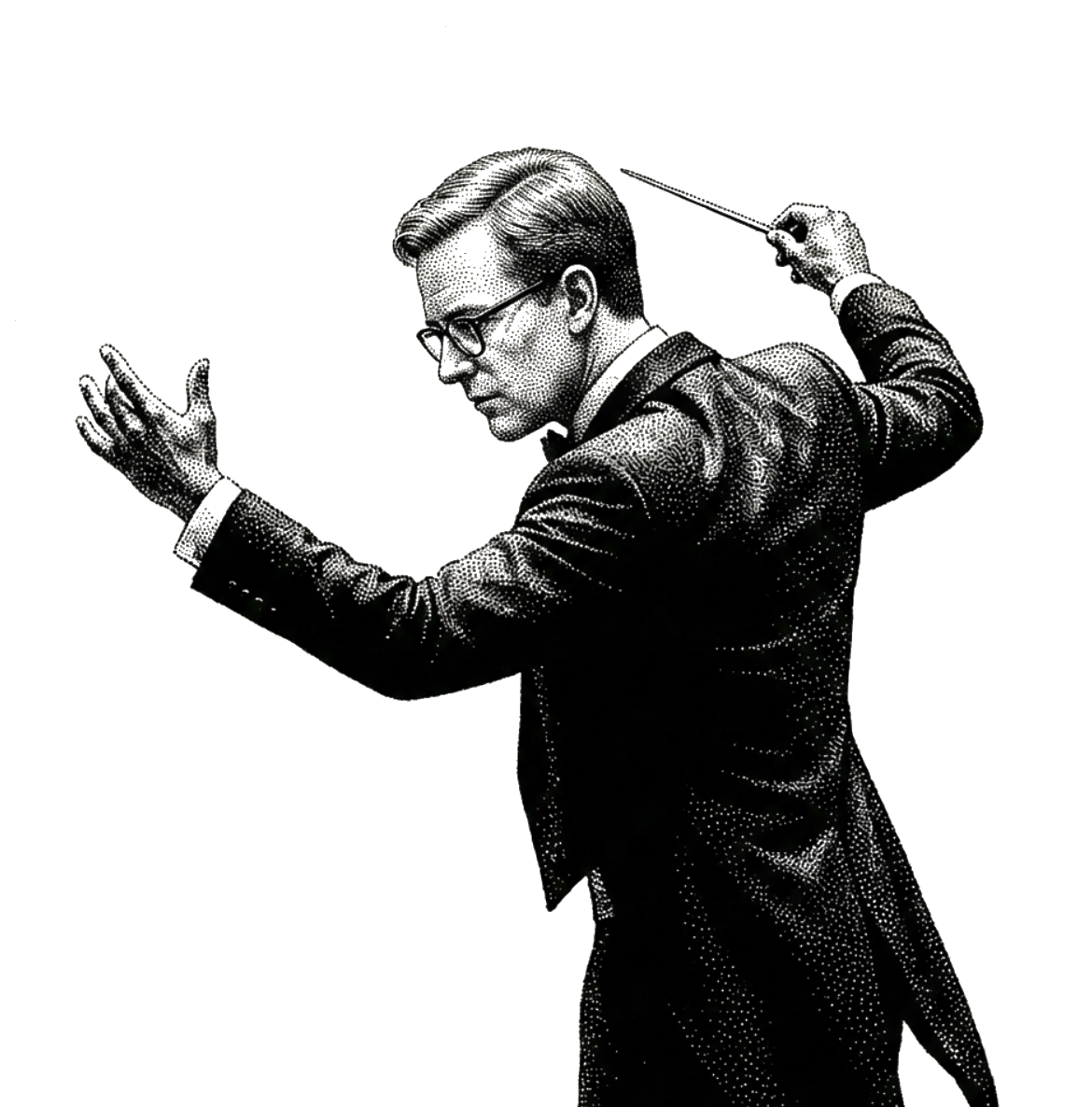 Conductor orchestrating AI transformation